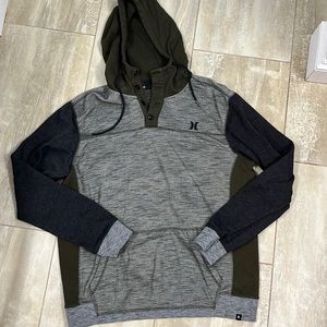 men’s hurley hoodie L great condition